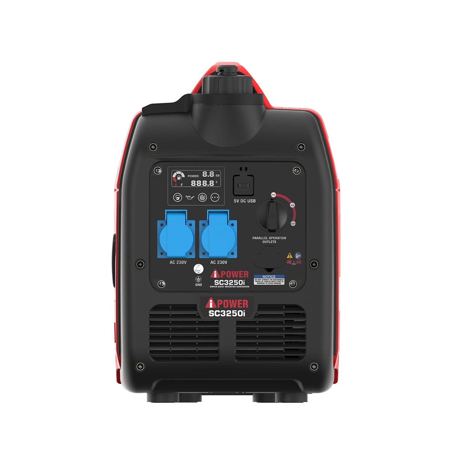 3200W A-iPower Inverter Generator Gasoline SC3250i