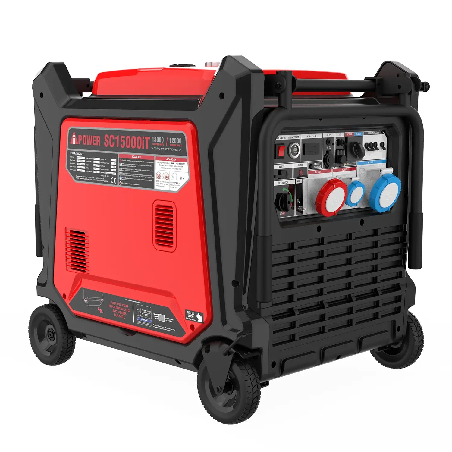 A-iPower Inverter Generator - 12000 Watt