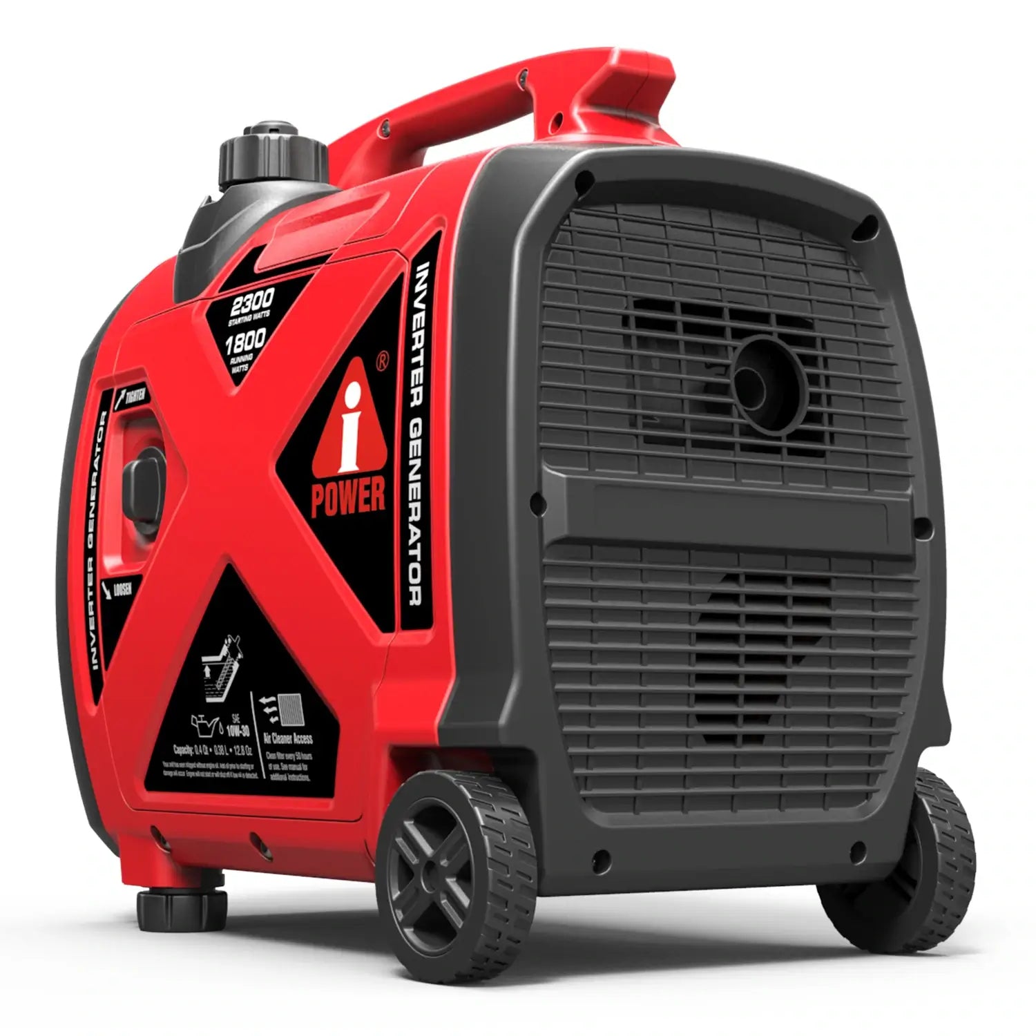 A-iPower 2300W Gasoline Powered Recoil Pull Start Portable Inverter Generator