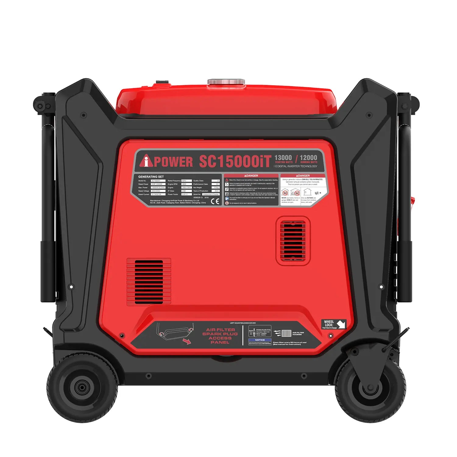 A-iPower Inverter Generator - 12000 Watt